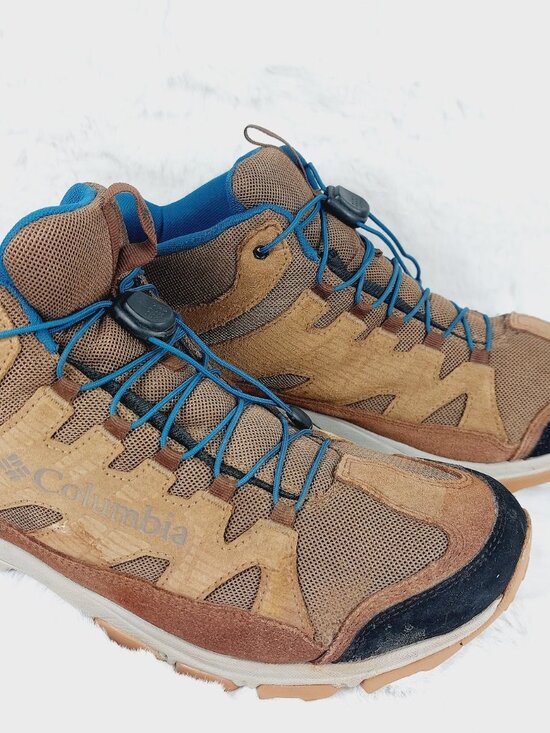Columbia Men\'s Brown Five Forks Mid Waterproof Trekking Hiking Boots Size US 11 main image 9